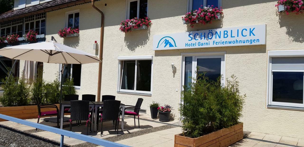 Schoenblick Hotel Garni Ferienwohnungen Lindenberg im Allgäu Exteriör bild